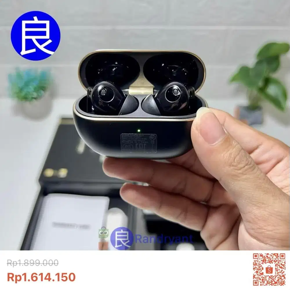 Huawei FreeBuds Pro 4 Black Garansi Resmi Indo Fullset Ori Mulus