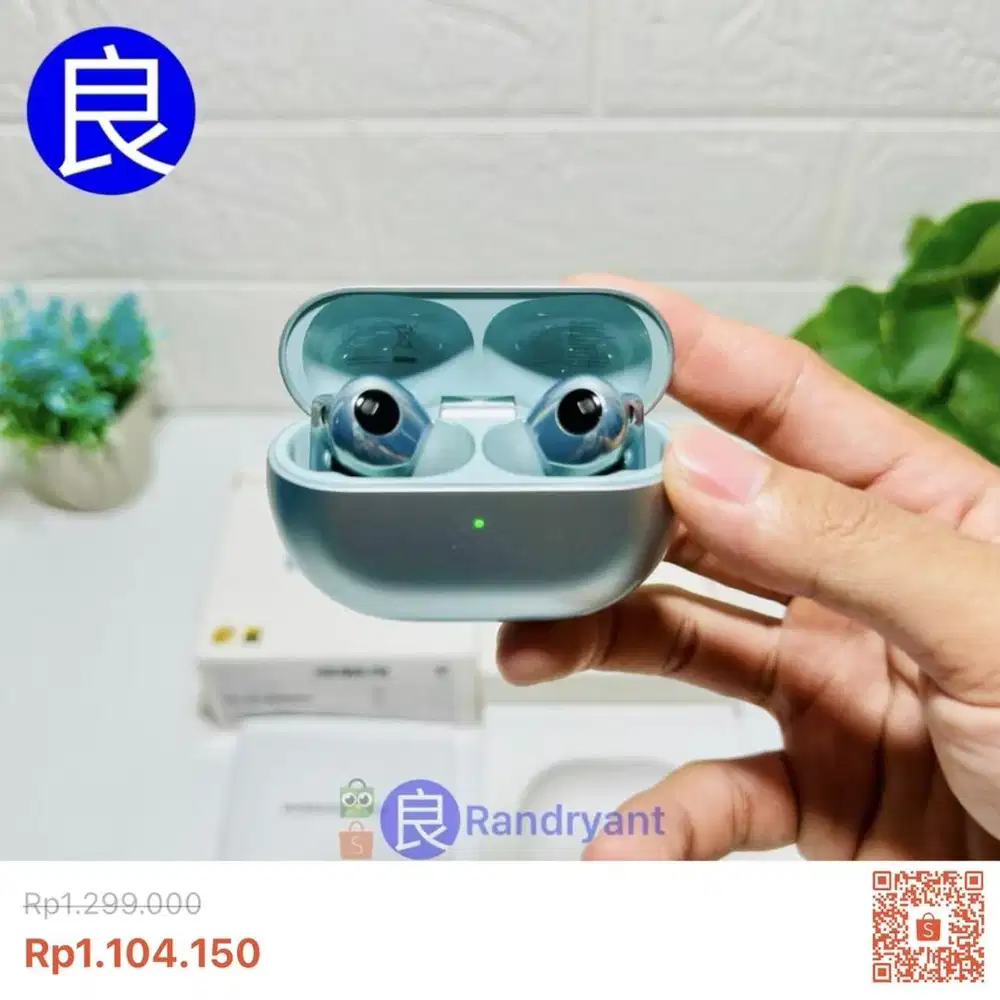 Huawei FreeBuds Pro 3 Green Garansi Resmi Indo Fullset Ori Mulus Bekas