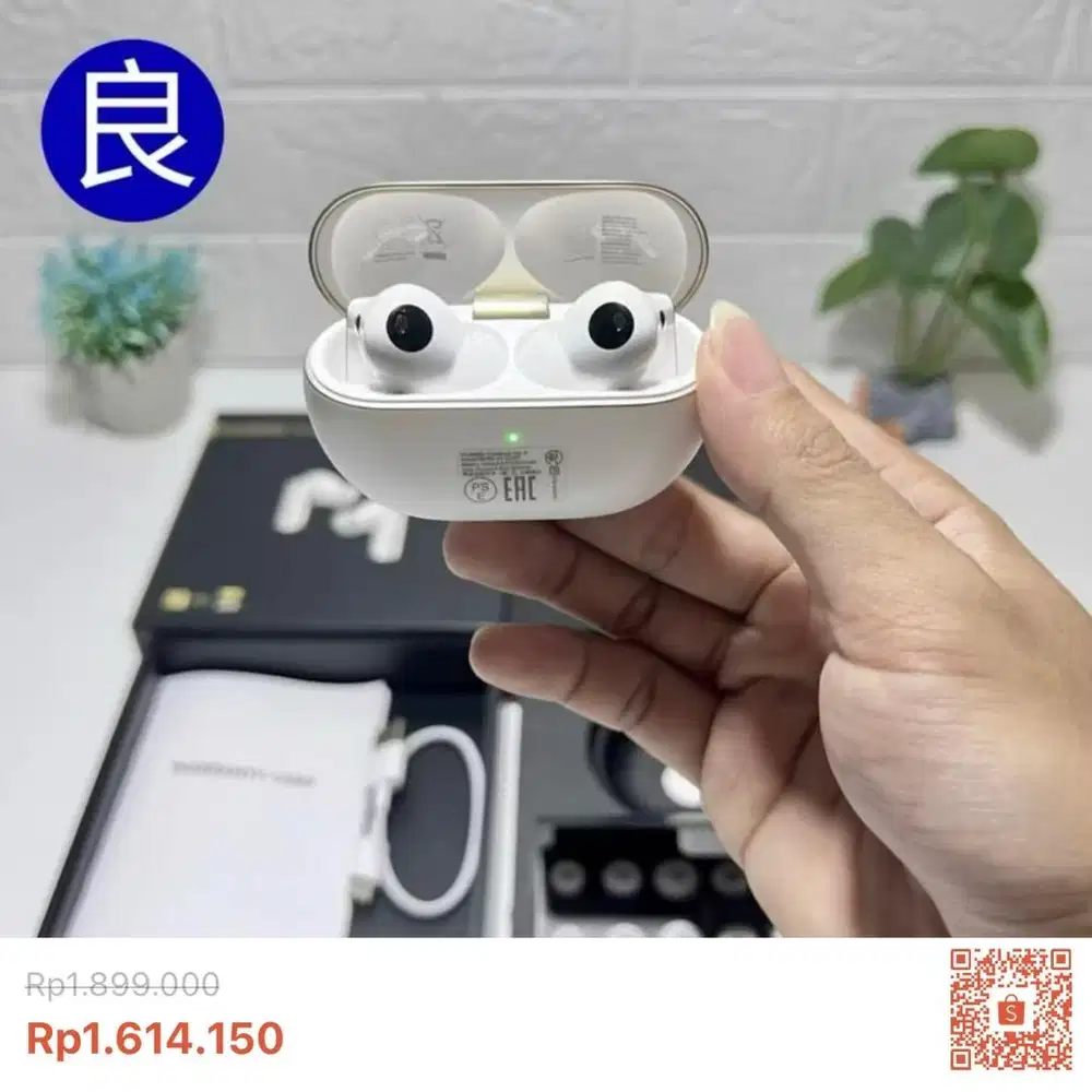 Huawei FreeBuds Pro 4 White Garansi Resmi Indo Fullset Ori Mulus