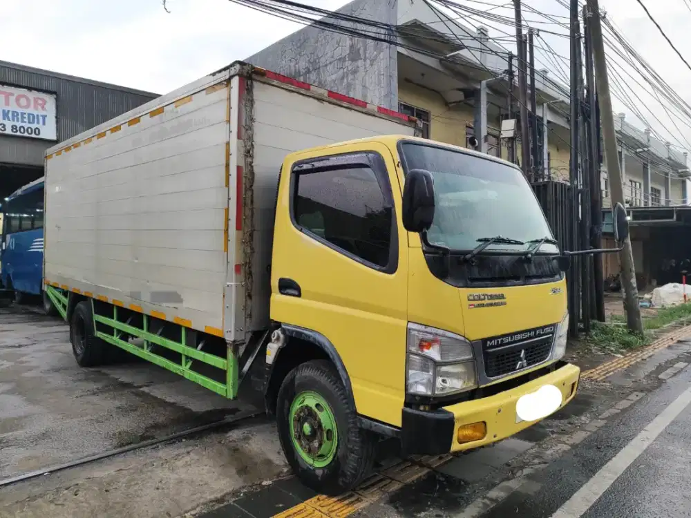 Mitsubishi Canter FE74L 125PS 6 Roda Box Long Chasis Tahun 2018