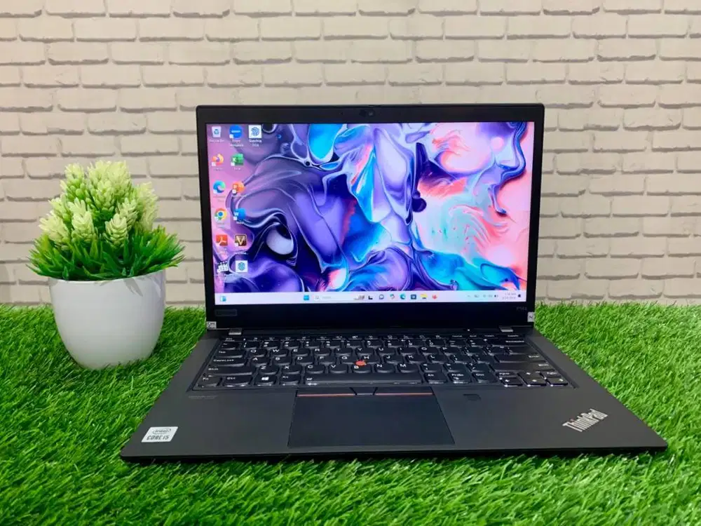 Jual Laptop Murah Lenovo Thinkpad P14s Intel Core i5-10210U/ RAM 8GB