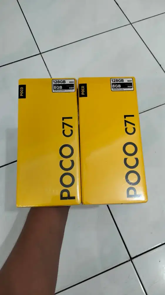 Xiaomi Poco c71 (4/128) new spesial promo