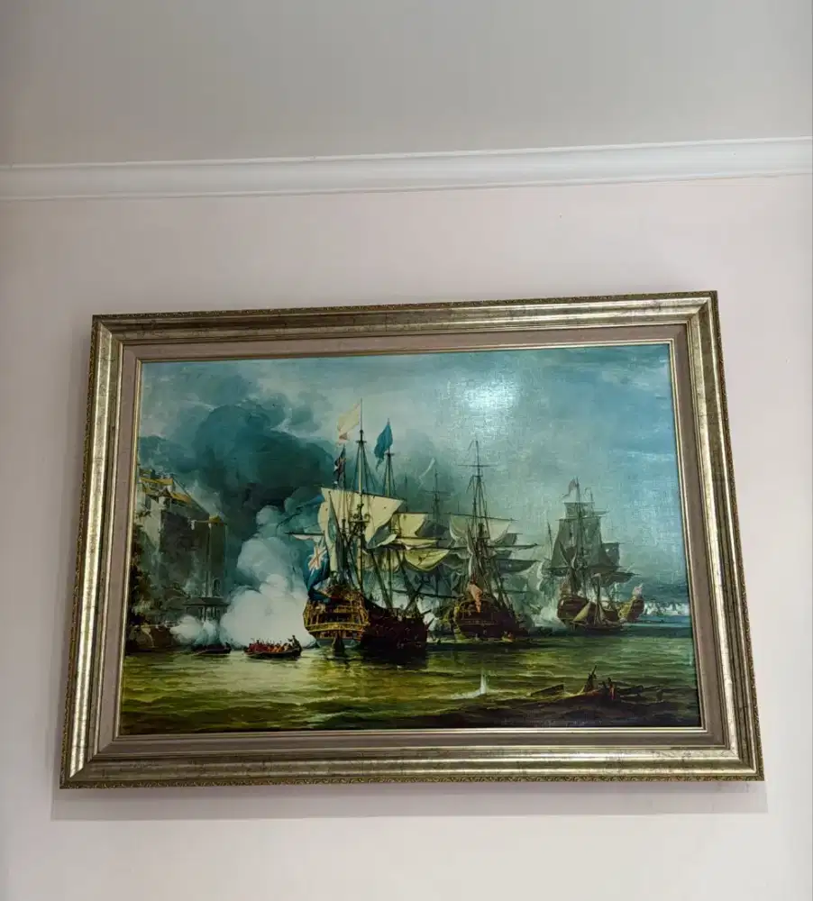 Lukisan kapal perang