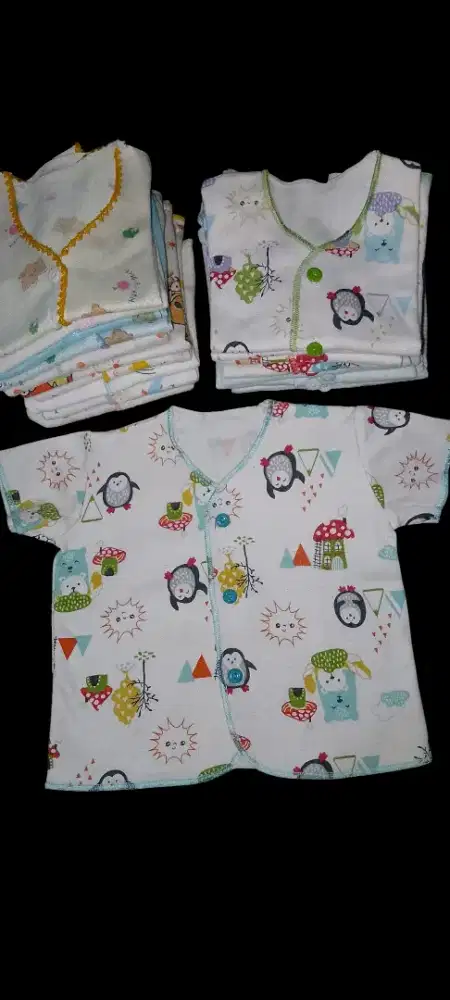 preloved baju bayi newborn warna netral