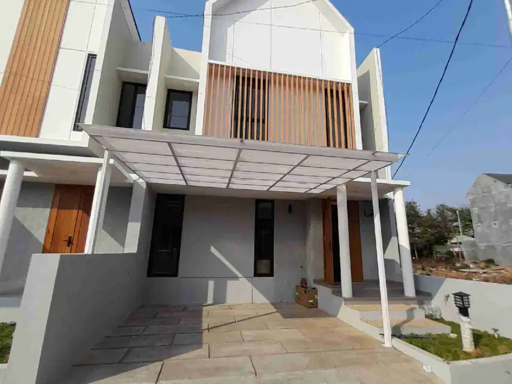 Rumah baru hoek ready 1 unit dan 2 unit inden 12 bulan, jatisampurna, kranggan bekasi
