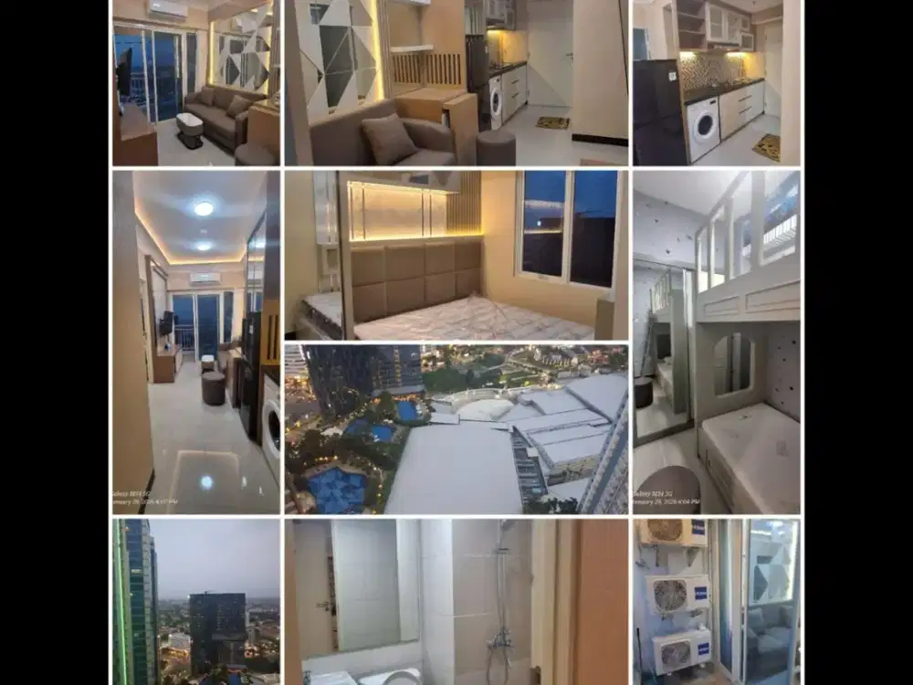 DISEWAKAN unit premium baru gress 2BR di tanglin