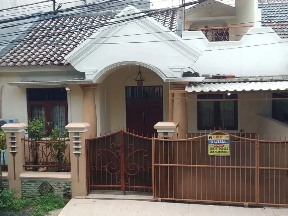HUNIAN STRATEGIS 4 KAMAR – HANYA 7 MENIT KE TOL CISALAK