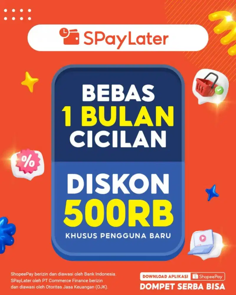 Belanja Pakai Spaylatter limit Extra
