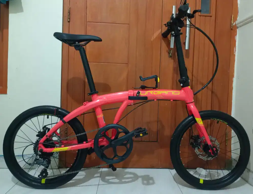 Sepeda lipat polygon urbano 3 like new