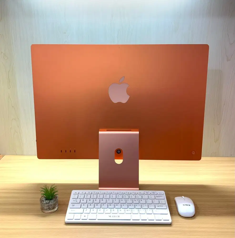 iMac 24 Inch 2021 M1 Orange | RAM 8GB | SSD 1TB Siap pakai