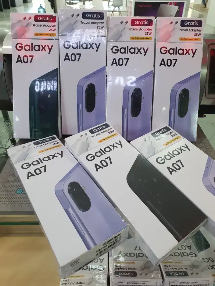 SAMSUNG A07 4/128GB Ready Baru Murah Promo Bergaransi Resmi ORIGINAL