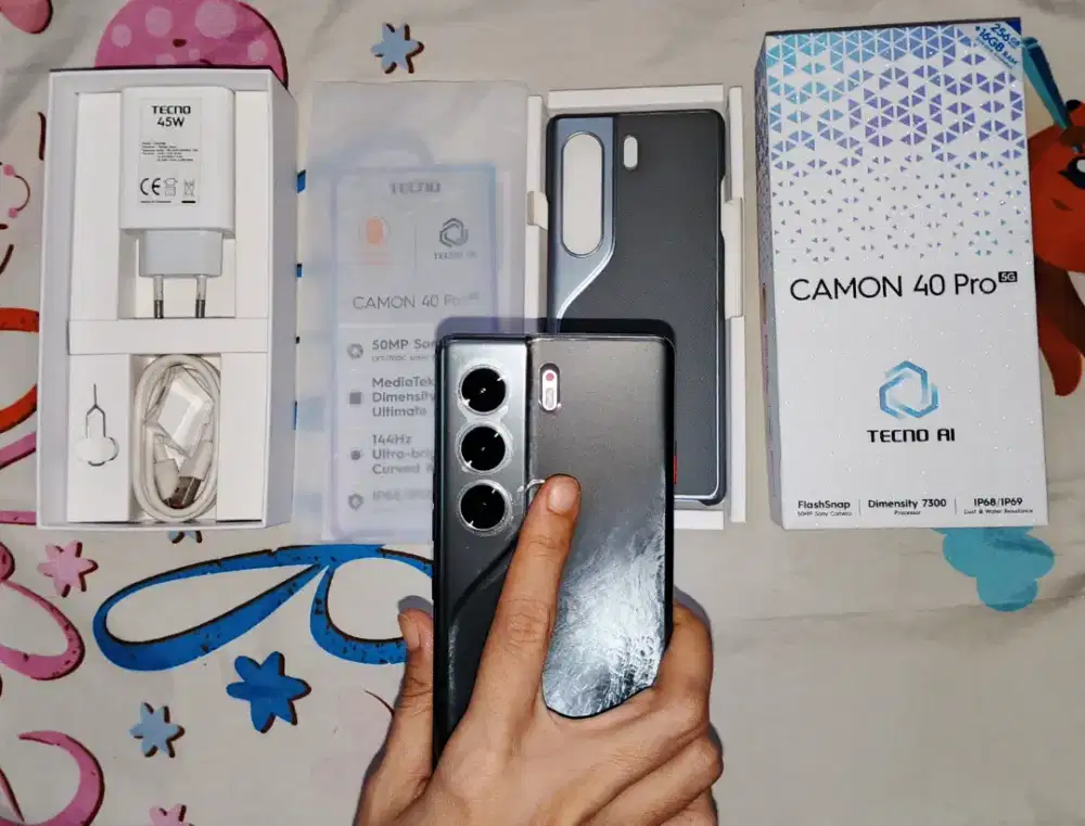 Camon 40 pro fullset 256/8