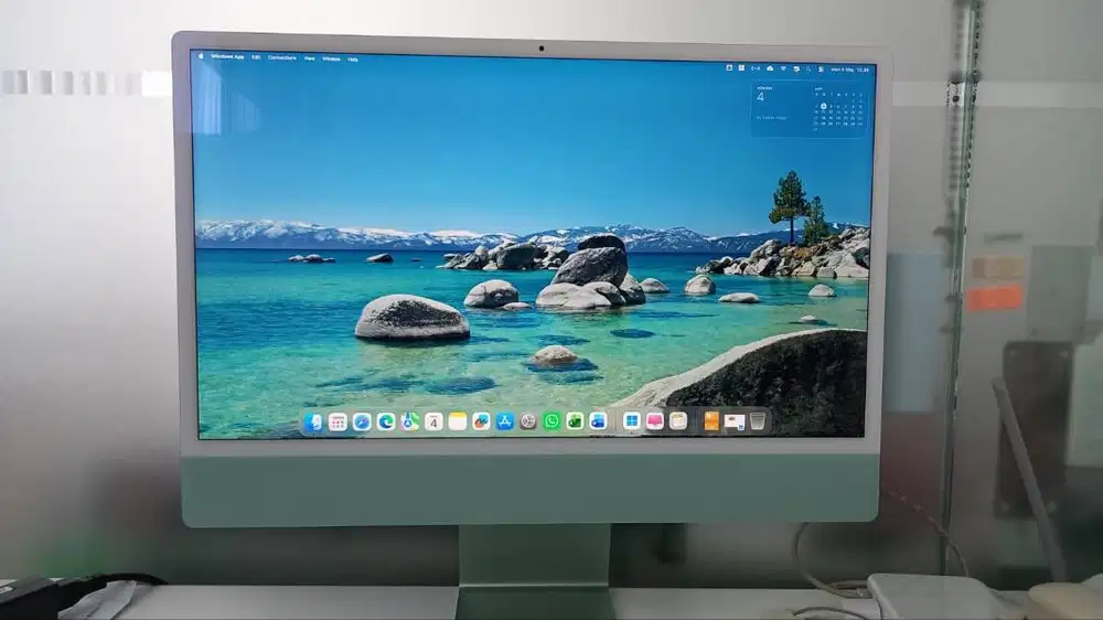 Dijual iMac M1 fullset mulus