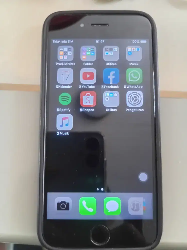 Jual iphone 6 mulus plus charger