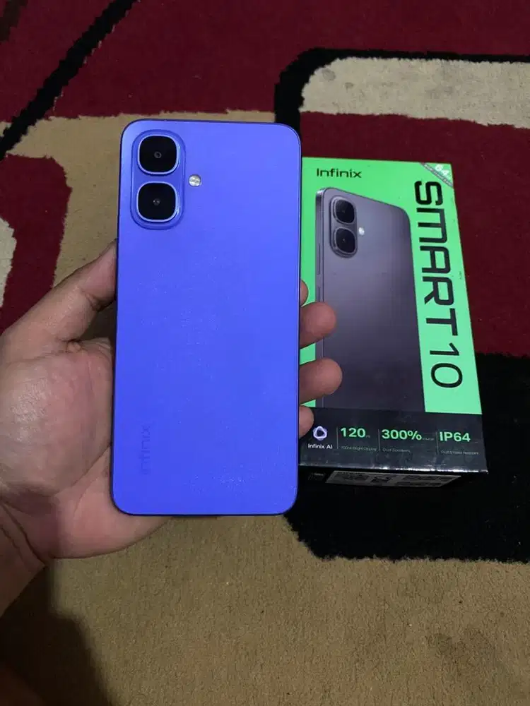BISMILLAH INFINIX SMART 10 RAM 4/64 FULSET MULUS