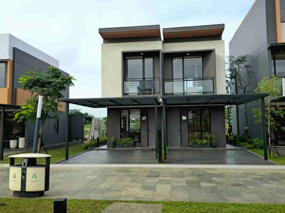 Rumah VIRAL Park Serpong Tipe Silver Alpha Nempel Gading Serpong - BSD