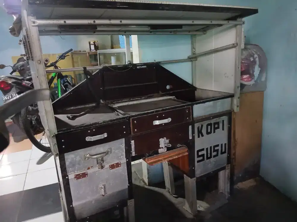 Gerobak kopi susu keliling