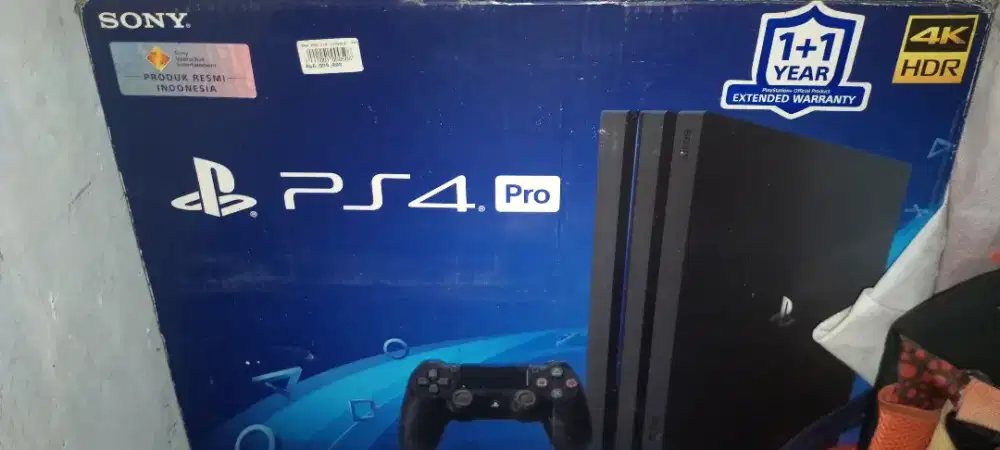 Dijual PS 4Pro 1TB ORI BISA ONLINE
