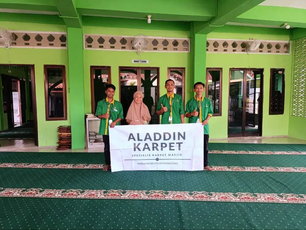 Jual karpet standar masjid murah