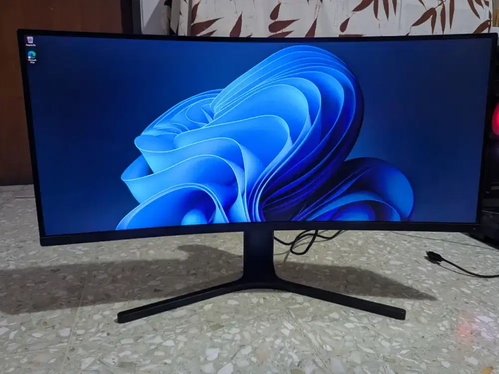 Monitor 34 inch Curved Xiaomi 144hz 1440p Mulus Normal 34