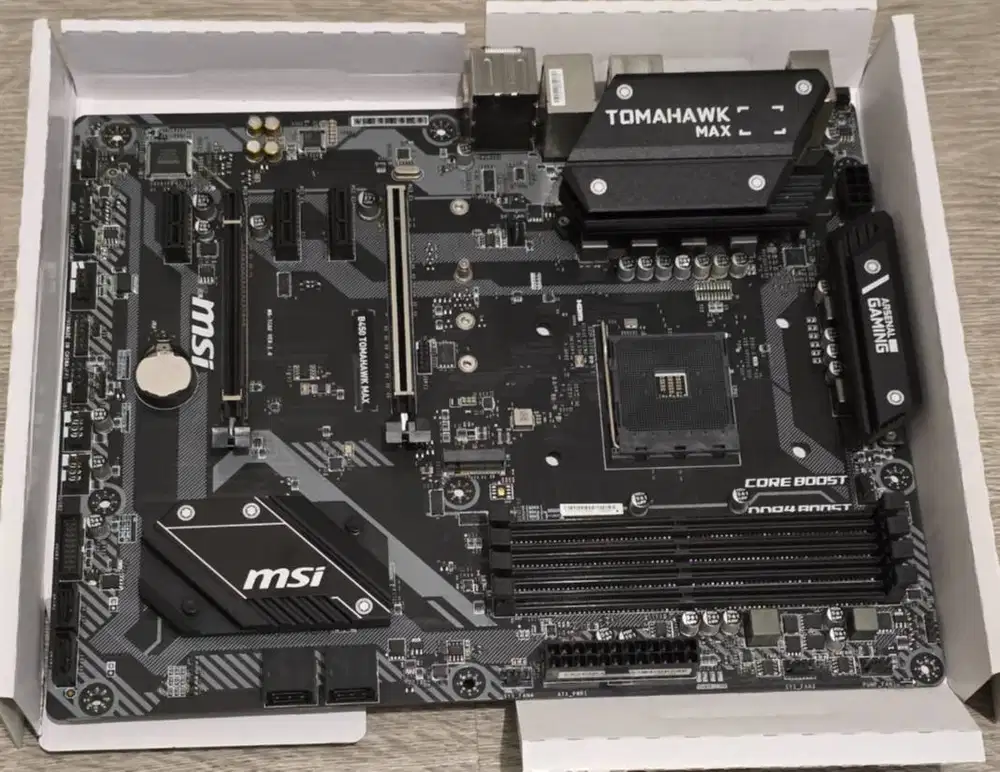 MSI B450 TOMAHAWK MAX MOTHERBOARD GAMING AMD AM4 SOCKET