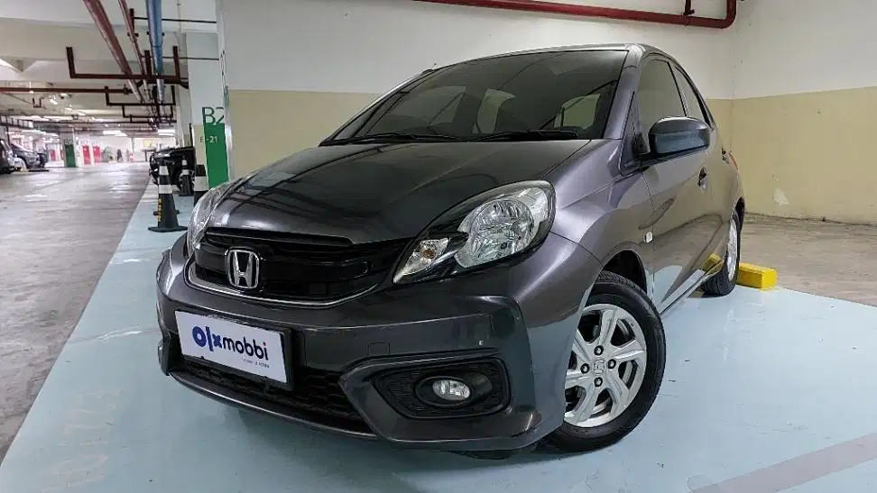 DP MURAH Honda Brio Satya 1.2 E Bensin-AT 2016 Abu CKIYB
