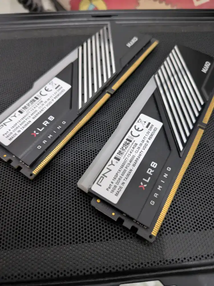 RAM PC 32GB (16x2) DDR5 6000MHz RGB PNY XLR8 normal fullset garansi