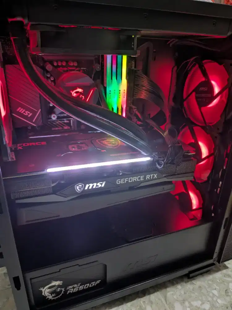MSI Nvidia RTX 3070 Gaming Z Trio 8gb Fullset