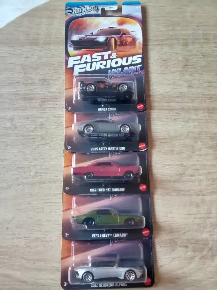 Hot Wheels FF Villains 1 Set