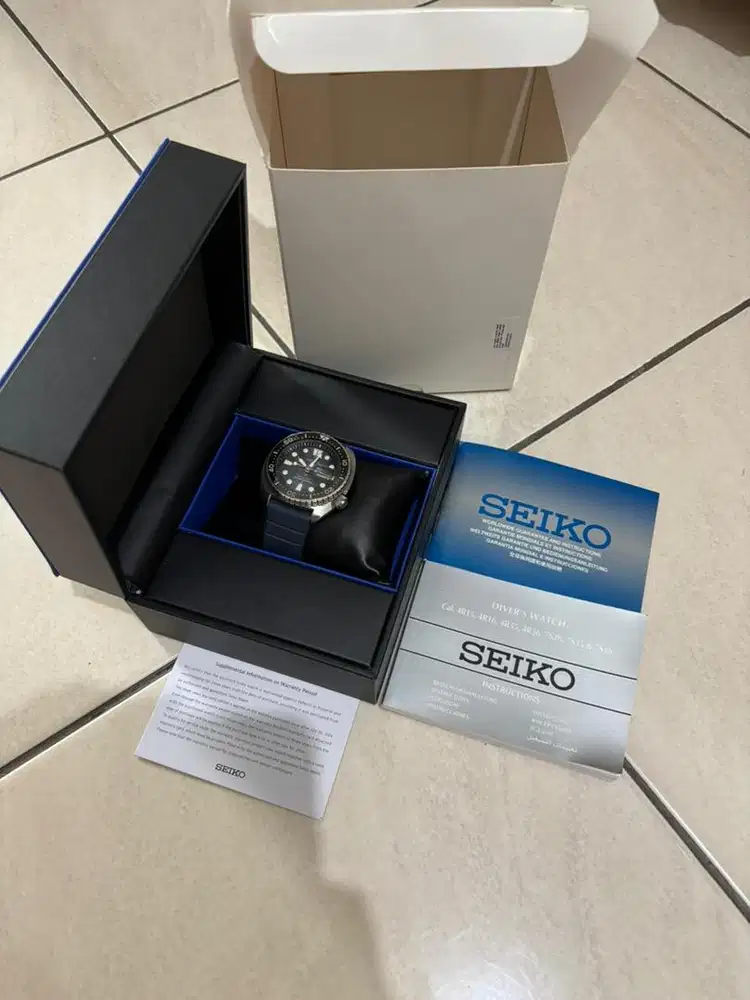 Seiko Watch Prospex SRPF77 King Turtle Dark Manta (COD Bekasi)