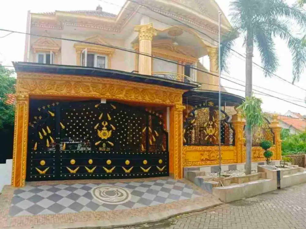 ‼️Ada Private Pool‼️ Rumah Classic Mewah di Kompleks Gayungsari Timur - POLDA