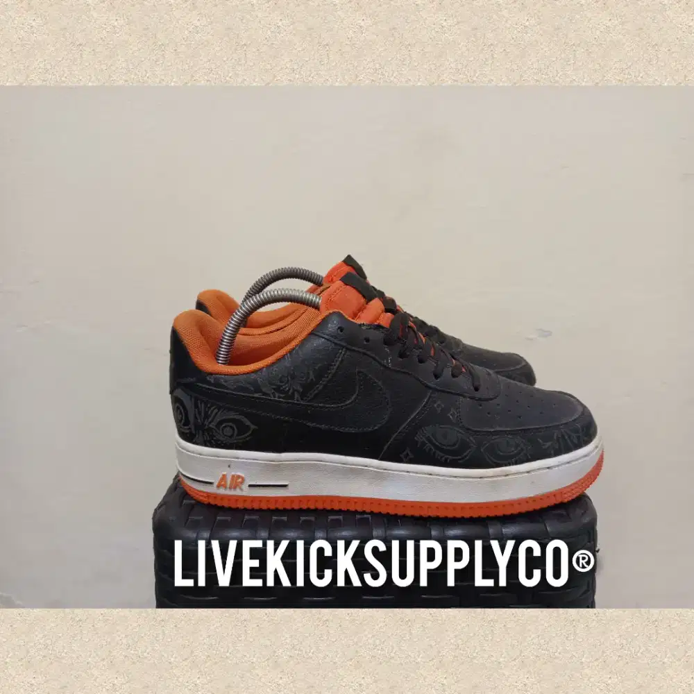 Nike AF1 Halloween Edition •Preloved,Second,Thrift•
