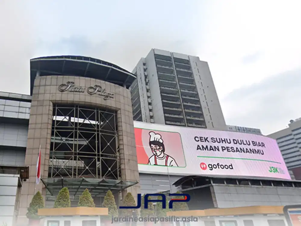 Sewa Kantor Area Gelora di Ratu Plaza 220.93 sqm Bare Dekat MRT