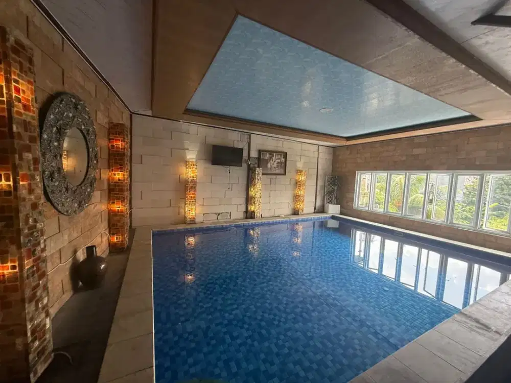 RUMAH DIJUAL MURAH DI RANCHO INDAH TANJUNG BARAT JAKARTA SELATAN PRIVATE POOL