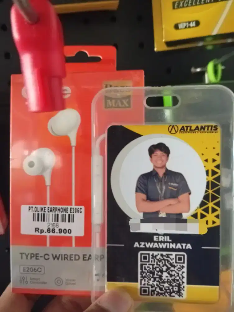 PT.OLIKE EARPHONE E206C l ATLANTIS DAHSYAT