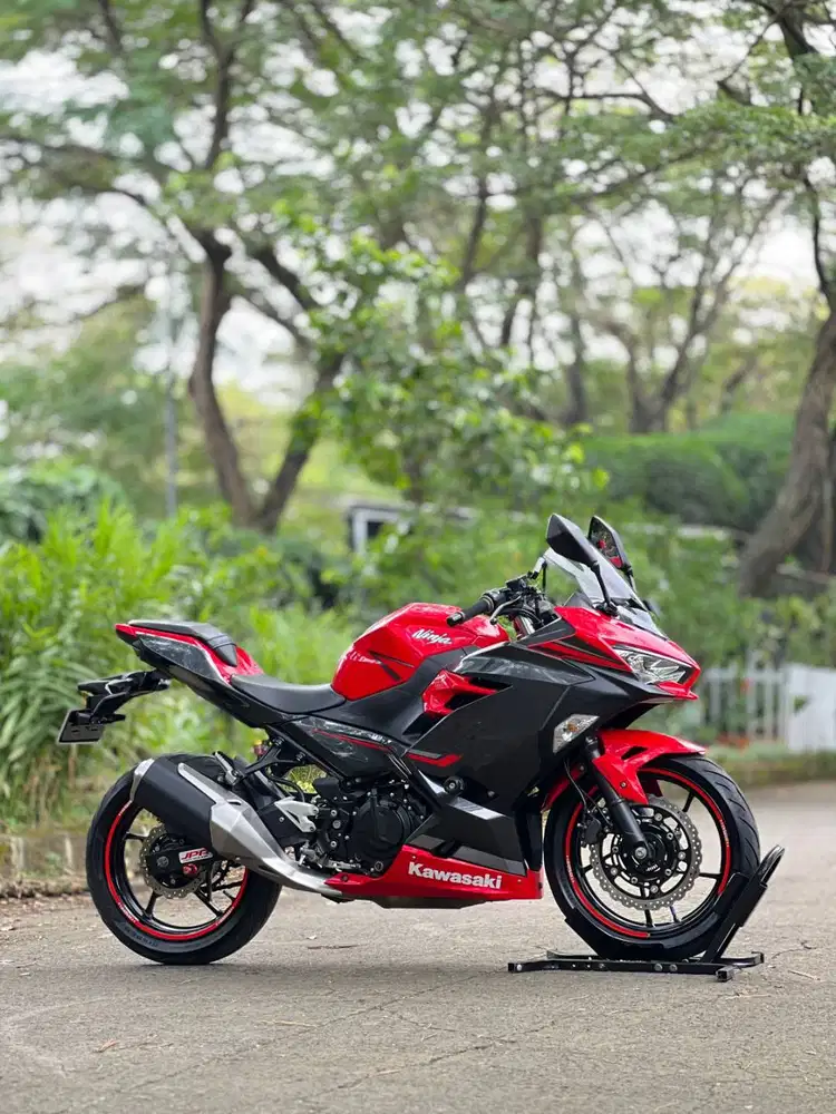 KAWASAKI NEW NINJA 250 FI ABS MDP KEYLESS MERAH 2019 KM LOW PAJAK ON