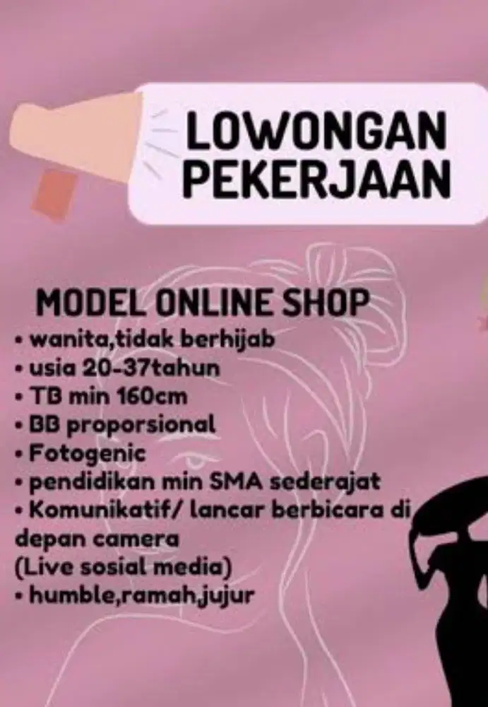 Lowongan modeling