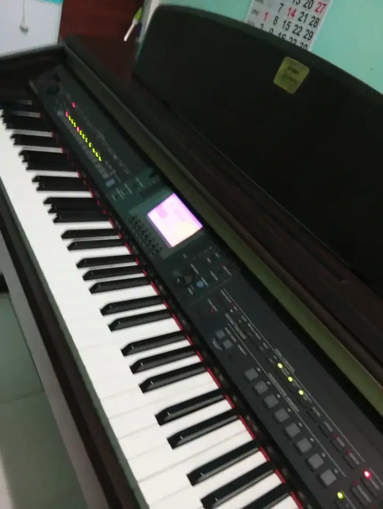 PIANO DIGITAL ELECTRIC CLAVONIVA CVP 401 B KEYBOARD CLASINOVA CVP401 B