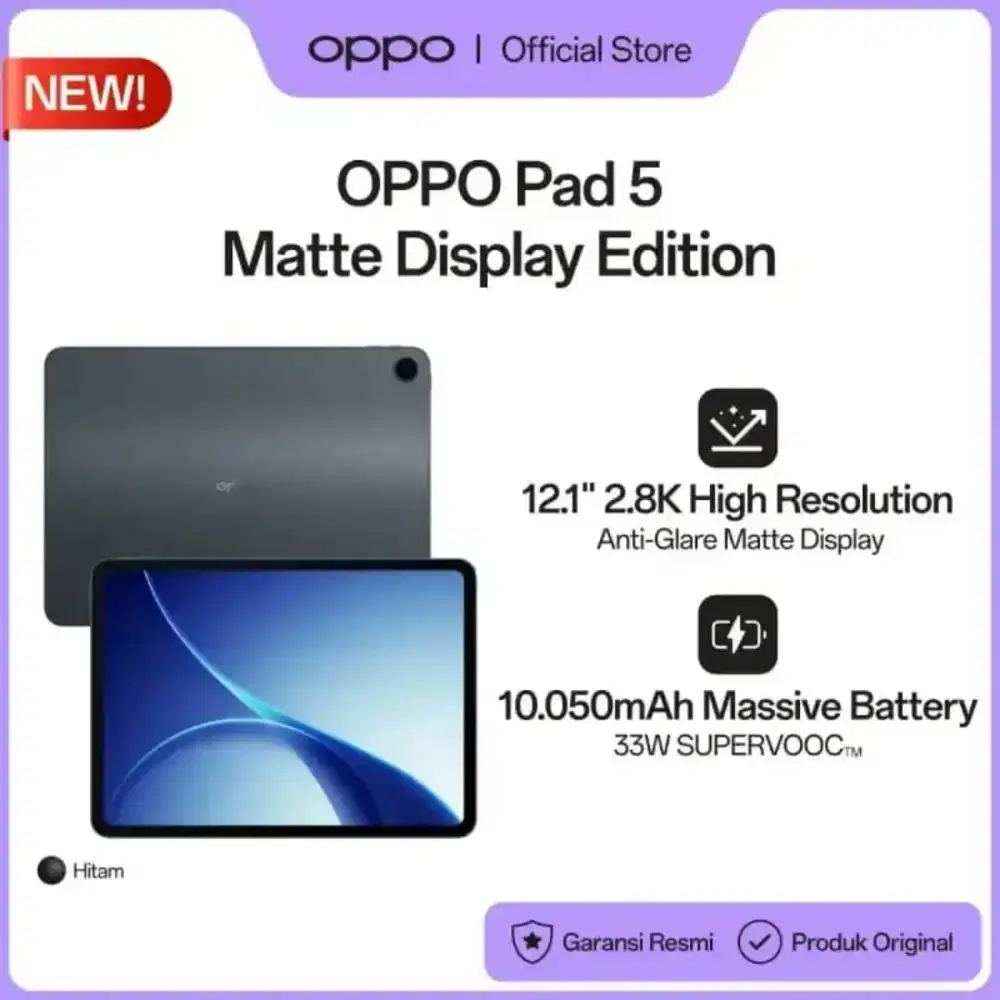 PROMO OPPO PAD 5 MATTE