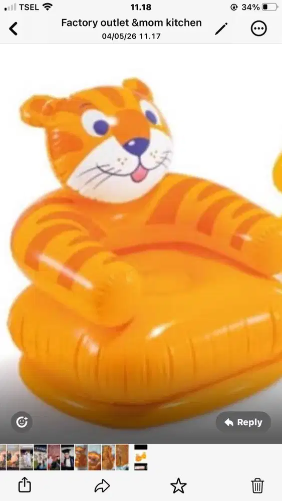 sofa angin intex
