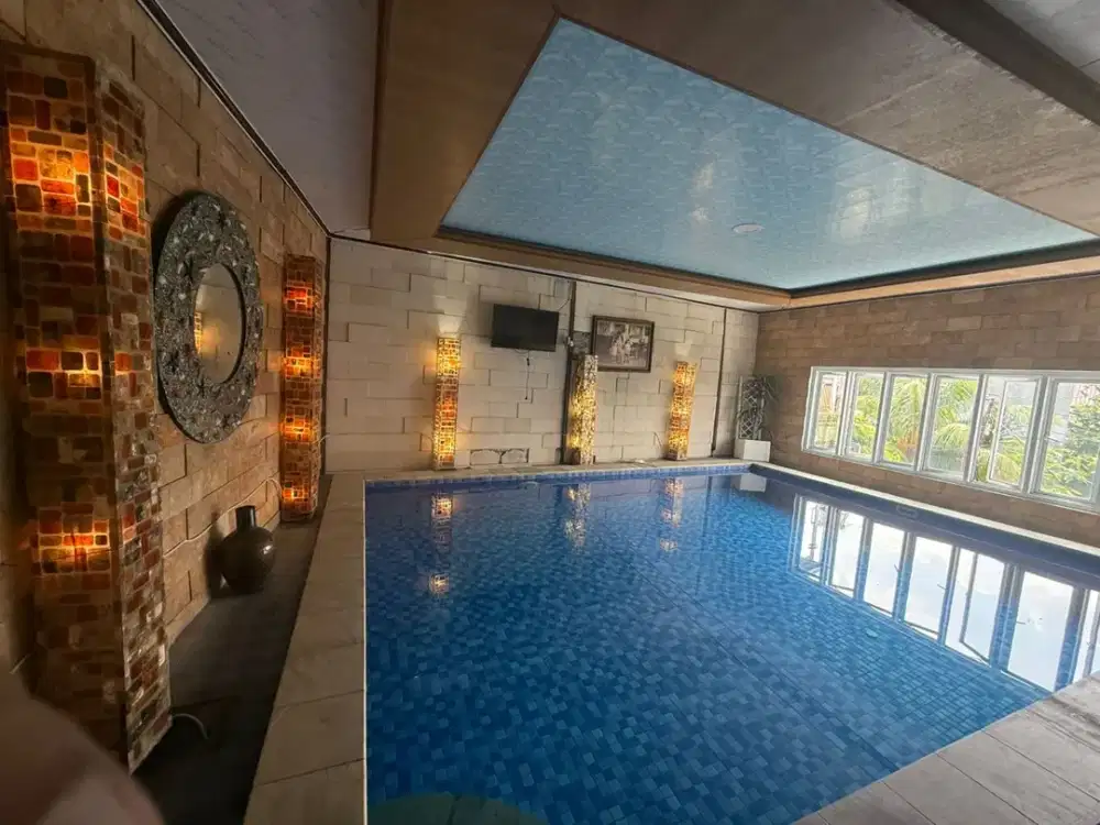 RUMAH DIJUAL MURAH DI RANCHO INDAH JAGAKARSA JAKARTA SELATAN PRIVATE POOL