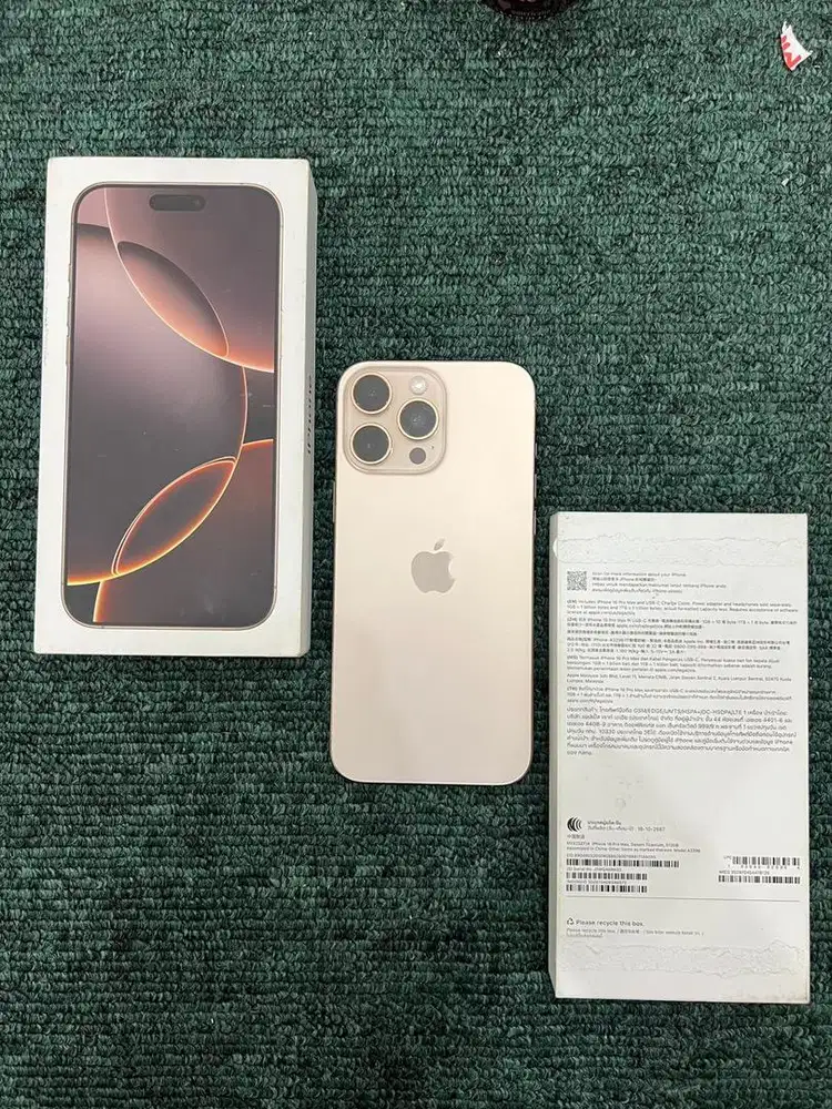iPhone 16 ProMax 512 Inter Resmi Beacukai