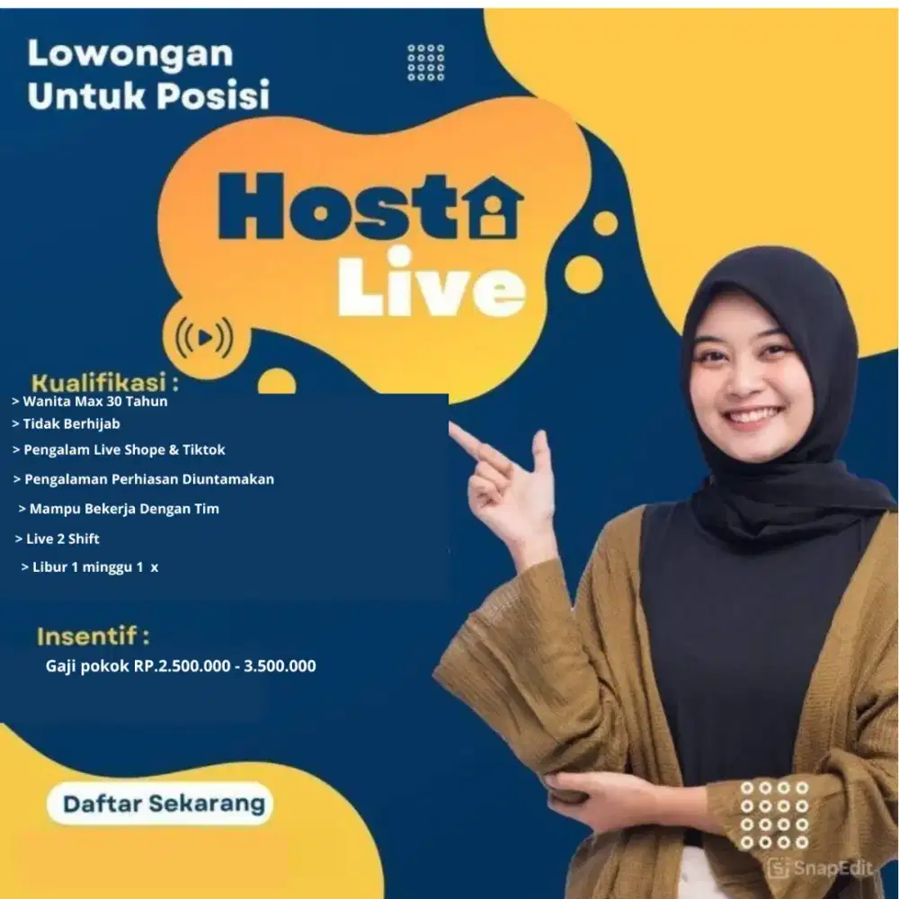 host live streaming