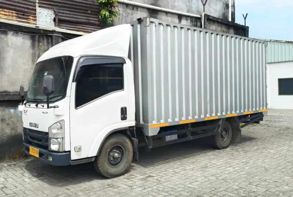 MULUS+banBARU MURAH CDE LONG engkel Isuzu elf NLR L Box besi 2024 bok
