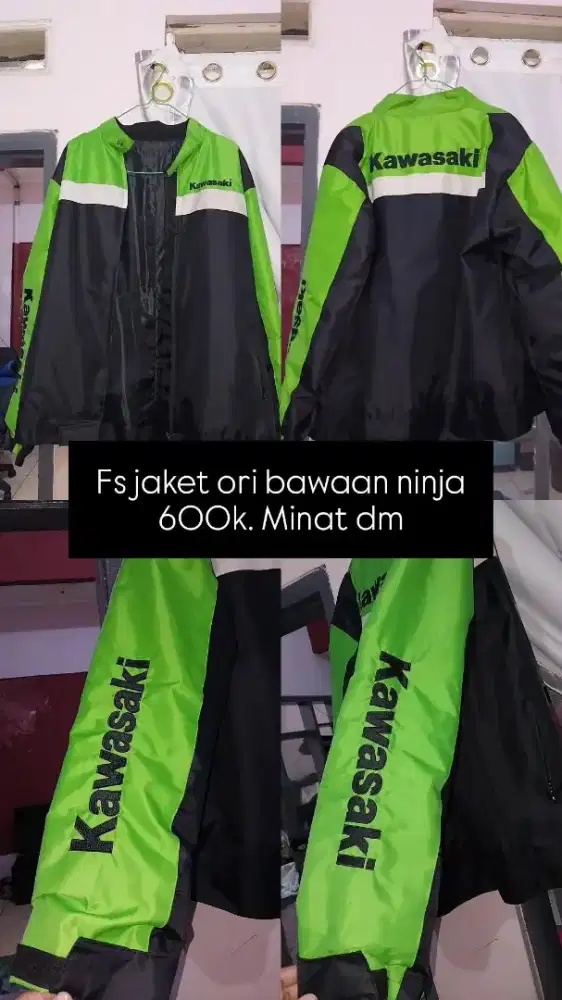 Jaket ori bawaan ninja