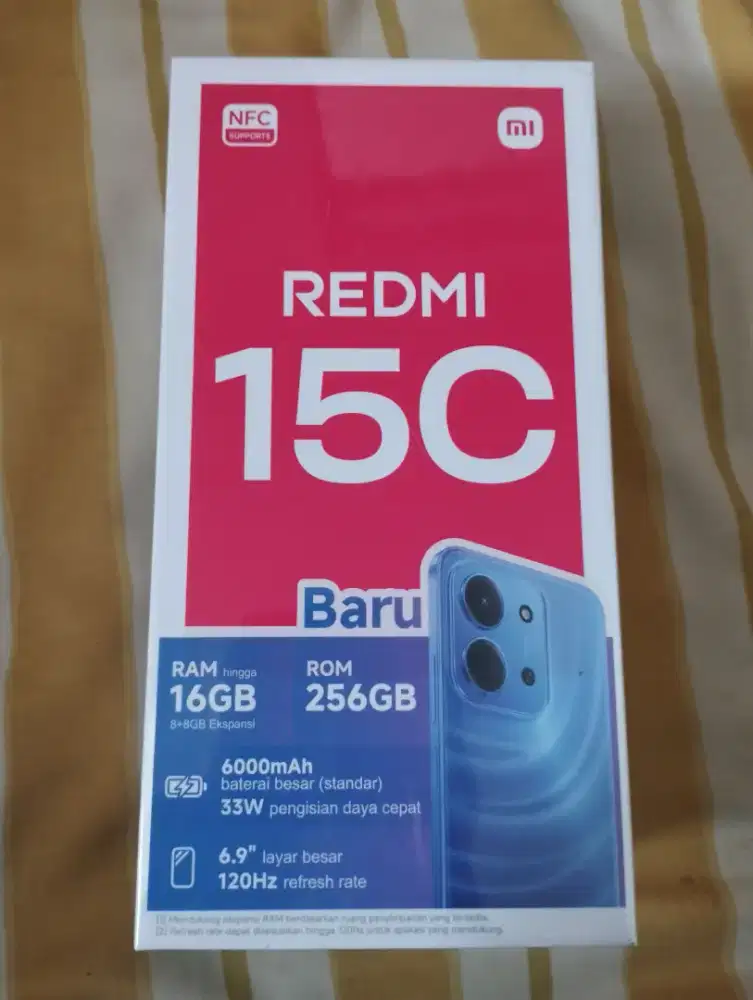 Redmi 15c ram8 rom 256