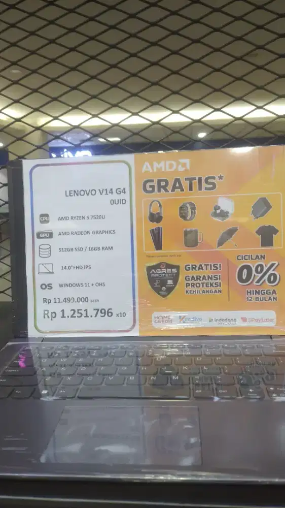 LENOVO V14/AMD RYZEN 5/16GB/512GB