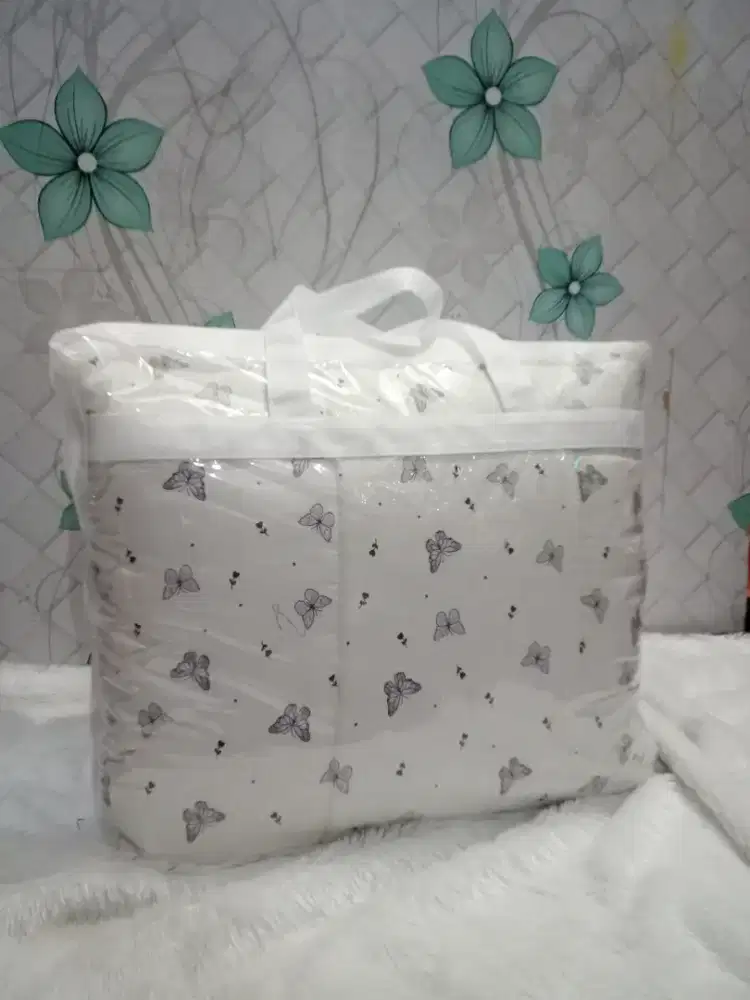 Bedcover katun halus ukuran queen