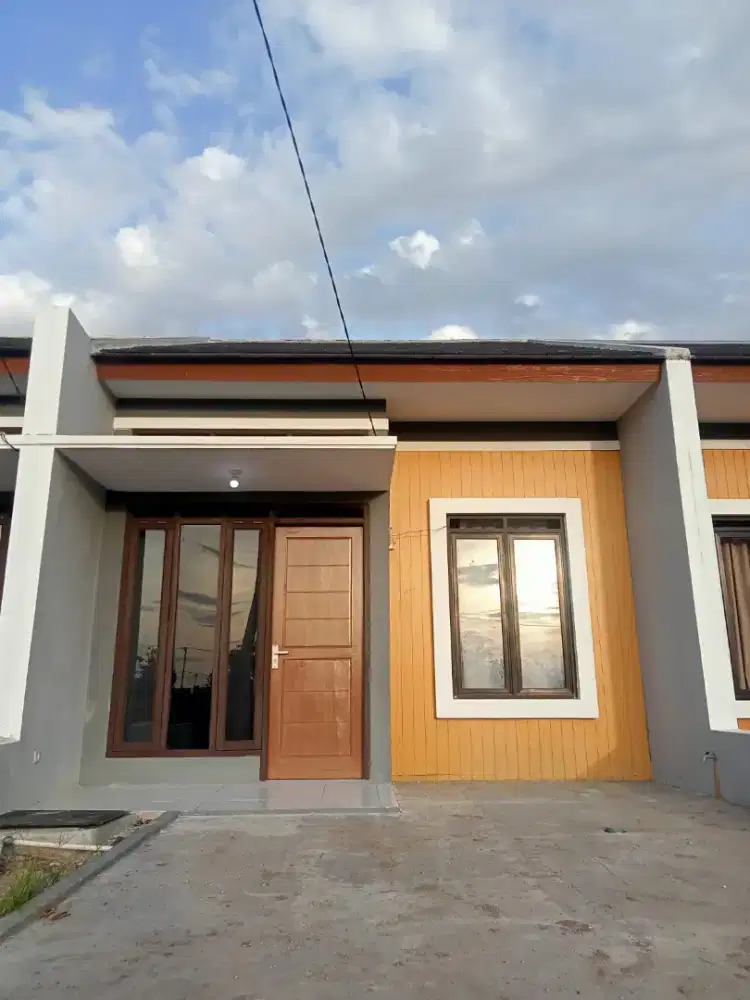Jual rumah baru minimalis modren paling murah dekat desa buahbatu