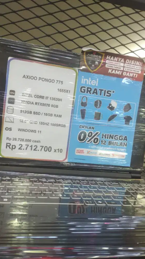 AXIO PONGO/INTEL CORE I7/16GB/512GB
